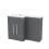 NES Home Nes Home 1100mm Left Hand Matte Grey Bathroom Basin Combination Vanity Unit 5