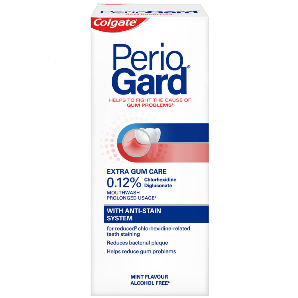 Colgate Periogard 0.12% Chlorhexidine Mouthwash 300ml