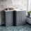 NES Home Nes Home 1100mm Right Hand Matte Grey Bathroom Basin Combination Vanity Unit 1