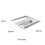Groov-e Adjustable Foldable Laptop/Tablet Stand for Desk - GVPC13SR 3