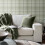 Catherine Lansfield Catherine Lansfield Kelso Check Sage Green Wallpaper Chequered 4