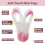JVL Prism Soft Touch Mini Pegs, Pack of 12 7