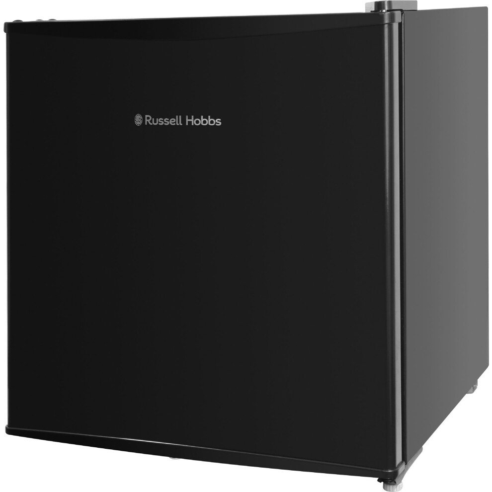 Russell Hobbs Table Top RH67TTLF0E1B Mini Fridge with Ice Box - Black - E Rated