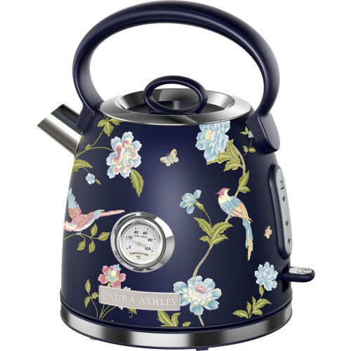 Laura Ashley VQSBEK858BS Kettle - Blue / Silver