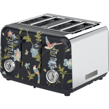 Laura Ashley VQSBT583BSUK 4 Slice Toaster - Blue / Silver