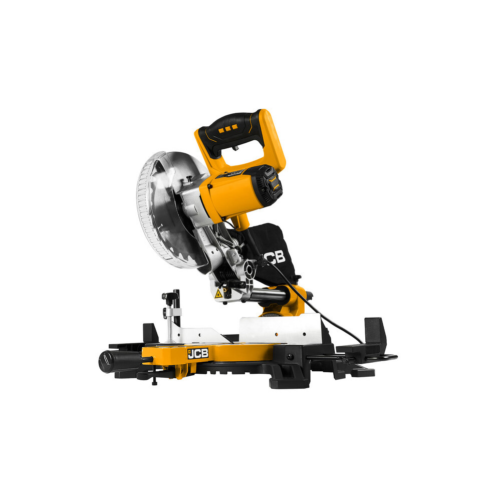 JCB 21-MS-210-SB 210mm 8" Electric Sliding Mitre Saw, Brushless, Corded, 1500W, 230-240V