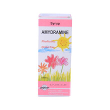 Amydramine Paediatric Syrup for allergy symptoms Runny nose & watery eyes for kids 120ml Bottle