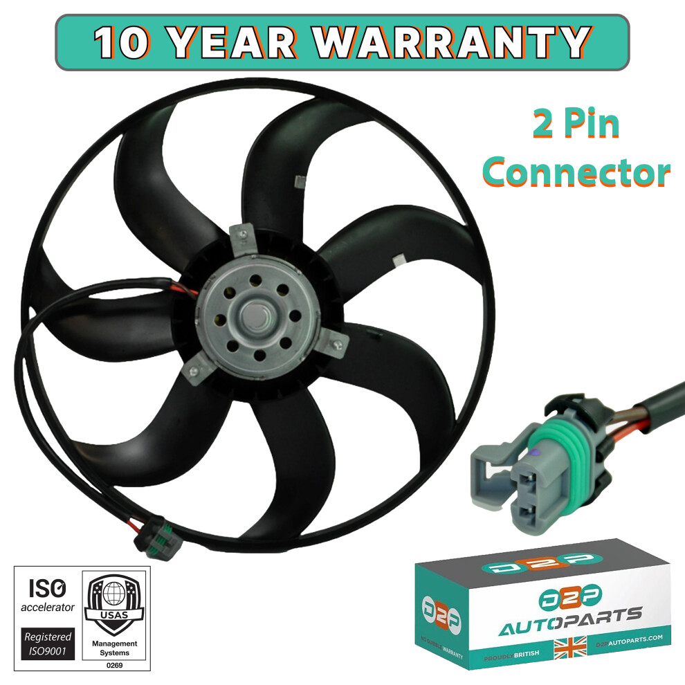 Radiator Fan For Audi A4 Allroad B8 A4 B8 A5 Q5 Porsche Macan Seat 5060414643755