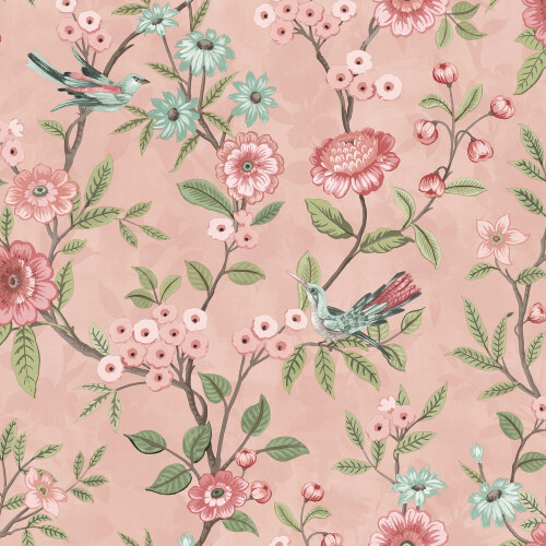 Fine Decor Fine Decor Eleanor Pink Wallpaper FD43445