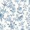 Fine Decor Fine Decor Eleanor Blue Wallpaper FD43447 1