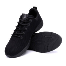 (UK12, Black/Black) Green Steps ONE Arch Support Trainers UNISEX