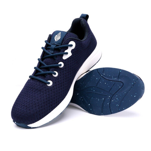 (UK12, Navy) Green Steps ONE Arch Support Trainers UNISEX