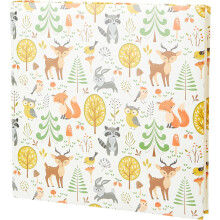 Hama Photo Album Scrapbook Memories Book Holds 400 6x4" Forest Baby Animal Design