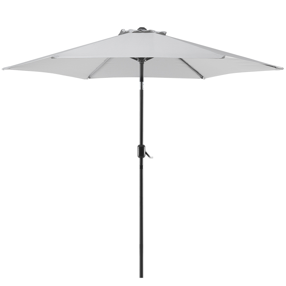 Market Parasol 270 cm VARESE Light Grey