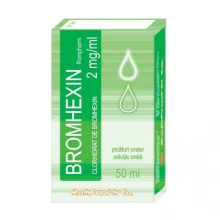 Bromhexine oral drops/oral solution, 2mg/ml, 50 ml,