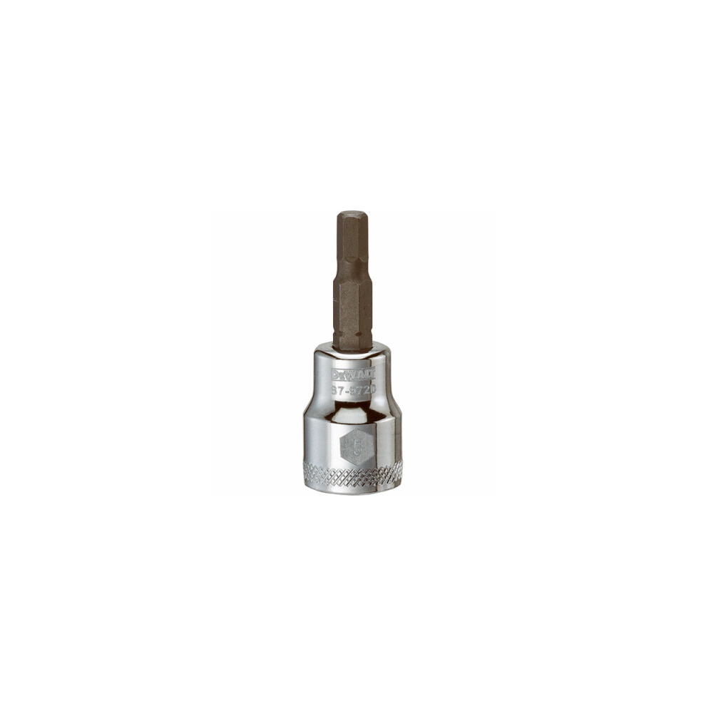 Hex Bit Socket, 3/8-In. Drive, 5mm, DWMT87972OSP