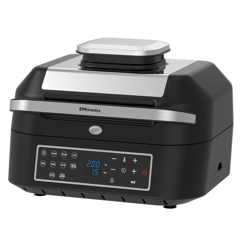 EMtronics Emtronics Air Fryer 6.3 & Grey 9 Litre Kitchen Set 1