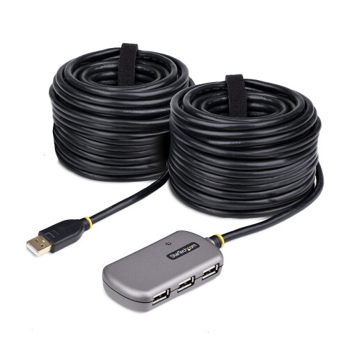 StarTech.com Hub USB - STARTECH.COM - Cavo di Prolunga USB 2.0 - 24m - 4 Ports - Alimenté