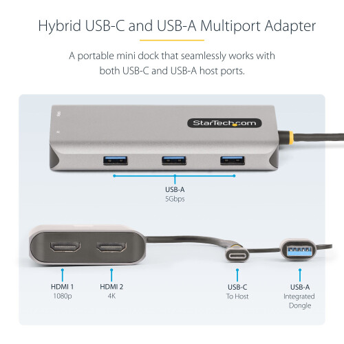 StarTech.com StarTech.com Multi-adapter 2
