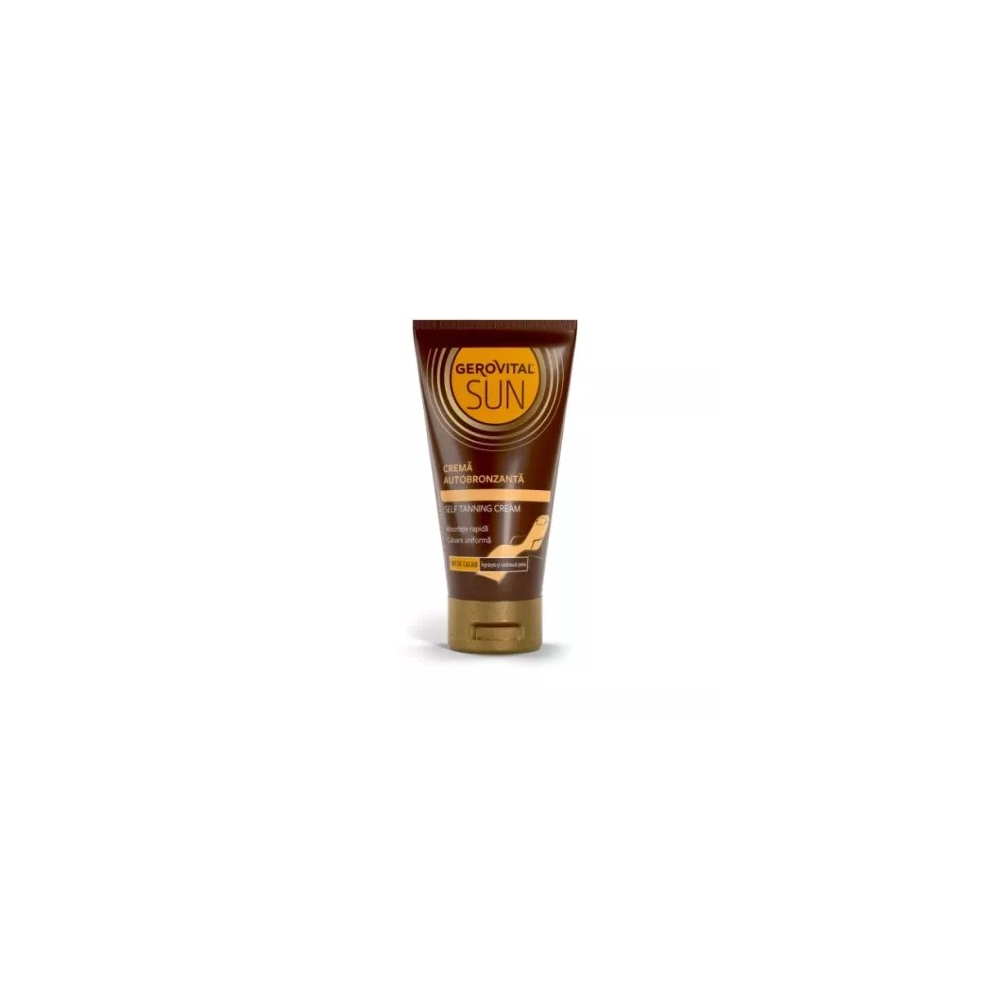 Self-tanning cream Sun, 150 ml, Gerovital