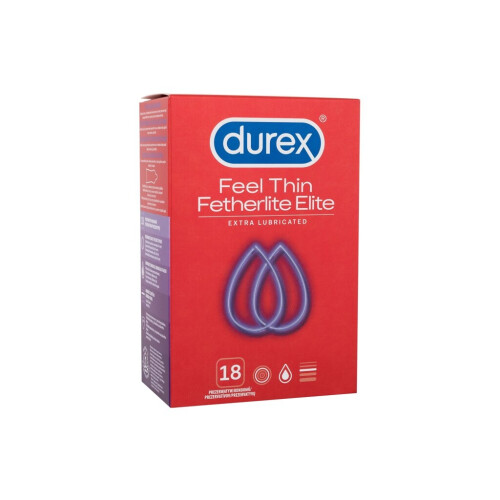 Durex Durex - Feel Thin Extra Lubricated - For Men, 18 pc
