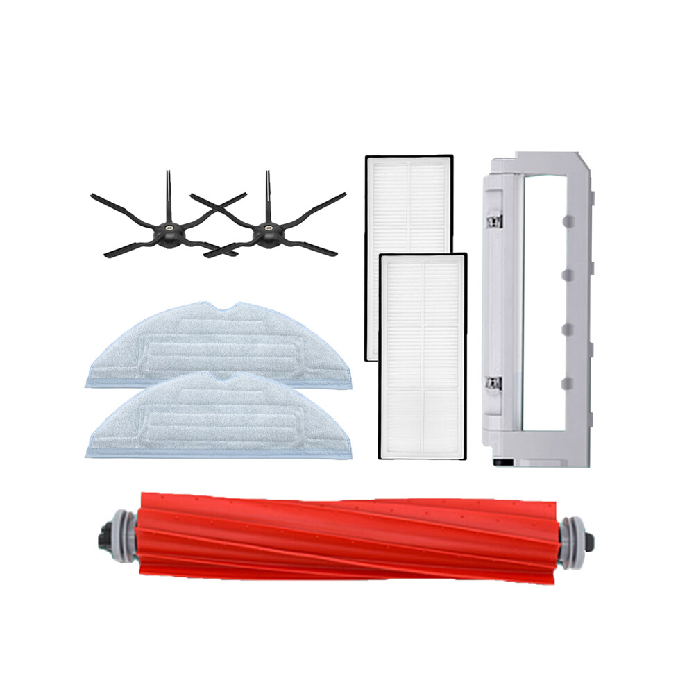 Mop Pad Side Brushes HEPA Filters Rag Main Roller Brush For XiaoMi Roborock Vacuum Cleaner Robot S7 S7Max T7s Parts Accessories-image-OPC-PDY6FRD-NEW