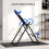 Homcom HOMCOM Adjustable Gravity Inversion Table with Safety Belt, Blue 4