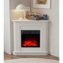 M.C.Haus 18" Electric Fireplace with Corner Mantel surround