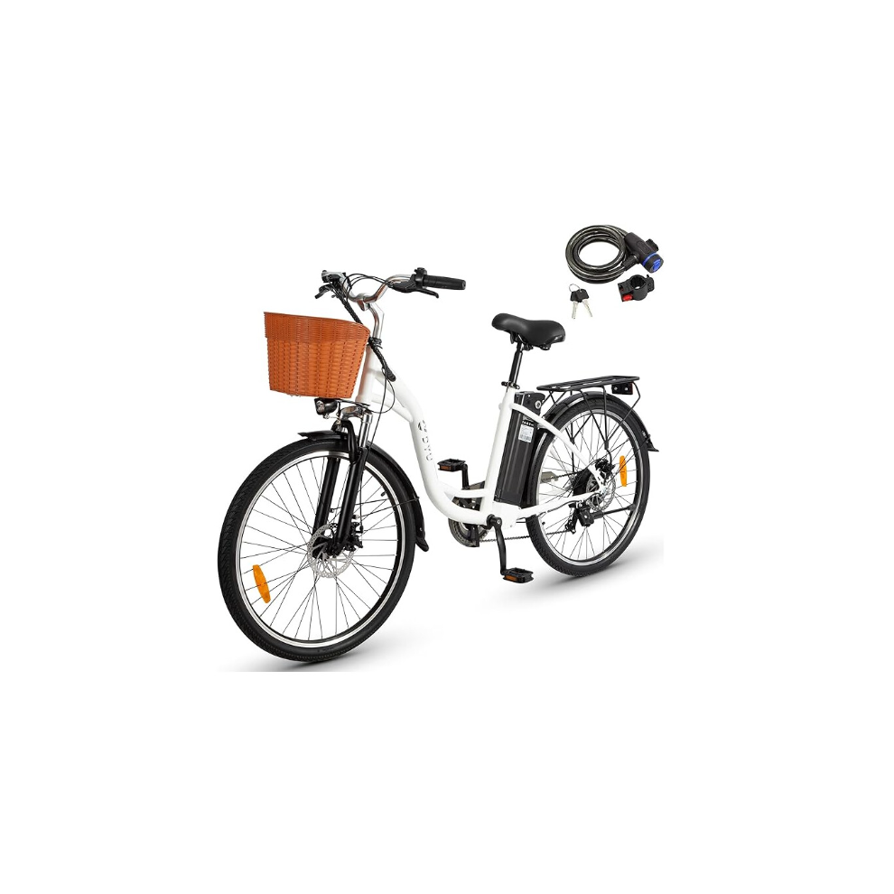 DYU C6 Electric Bike - 20 Wheels, 500W Motor, 48V Battery