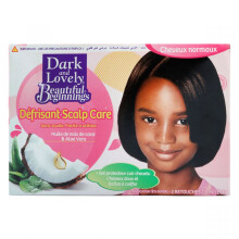 Dark and Lovely Beautiful Beginnings Scalp Care Relaxer|Scalp Protection|Soft & Straight Hair|Coconut Oil & Aloe Vera|Fine Hair