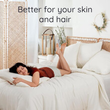 (Cream, Pack of 4 (2 Pair)) Pack of 2,4 Pillowcases Hotel Quality Pillowcase