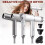 (Grey) Hair Dryer Ionic Fast Professional Styling Blower 1