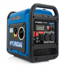 Hyundai HY2250SEi 2200W / 2.2kW Petrol Inverter Generator, Electric Start, Pure Sine Wave Output, Lightweight, Quiet Running