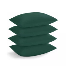 (Emerald Green, Pack of 4 (2 Pair)) Pack of 2,4 Pillowcases Hotel Quality Pillowcase