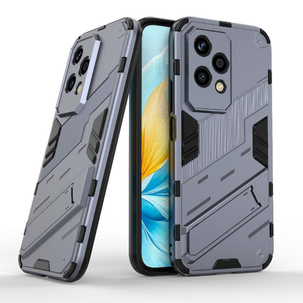 ( ) Case For Honor 200 Lite 5G Kickstand Protective Cover Rugged Military Gray 764762763176