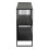 Strington Bookcase with 2 Shelves in Black 3