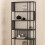 Strington Bookcase with 5 Shelves in Black 5