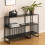 Strington Bookcase with 2 Shelves in Black 5
