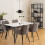 Strington Bookcase with 5 Shelves in Black 4