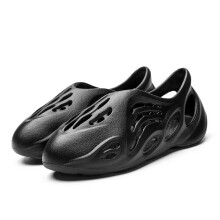 (Black, EU 44) Summer Men-Women Beach Shoes Sandals Casual Anti Slipper Runner outdoor Shoes