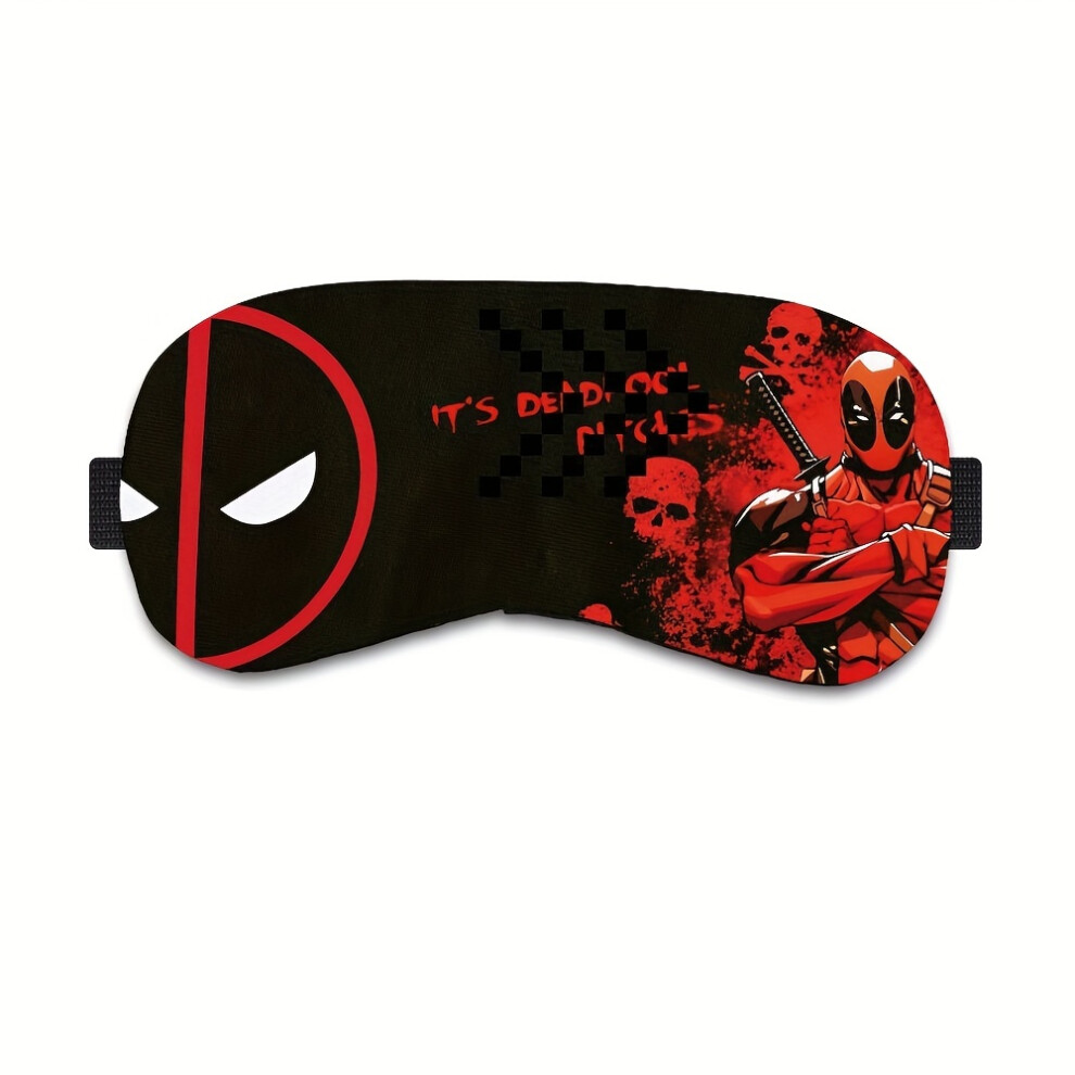 (Deadpool) "Total Blackout" Spider-Man Comfort Sleep Eye Mask - Fit, Blackout Design For Restful & Stylish Sleeping