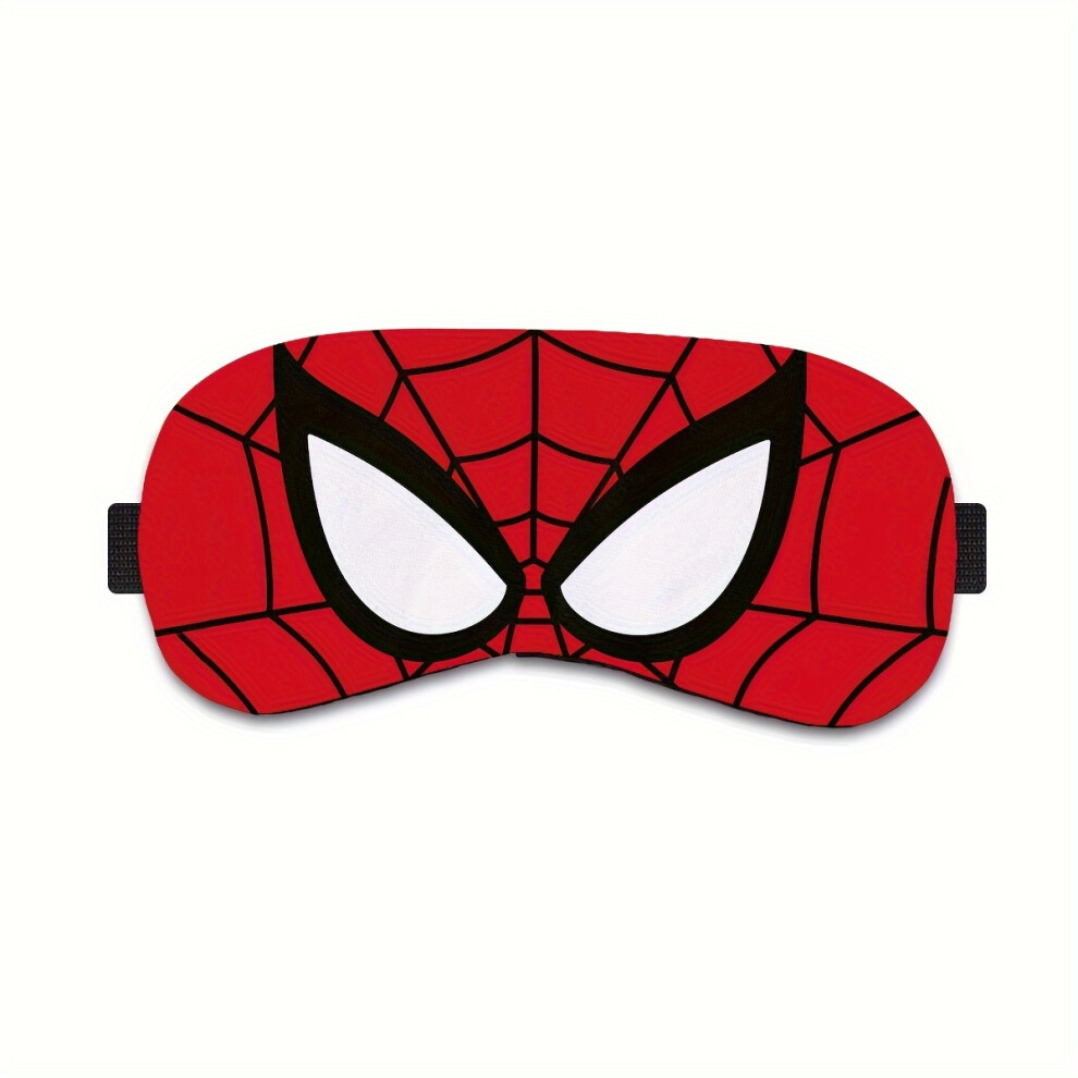 (Spider-Man-Red) "Total Blackout" Spider-Man Comfort Sleep Eye Mask - Fit, Blackout Design For Restful & Stylish Sleeping