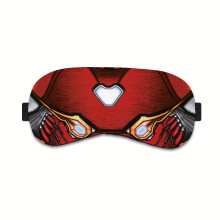 (Iron Man) "Total Blackout" Spider-Man Comfort Sleep Eye Mask - Fit, Blackout Design For Restful & Stylish Sleeping