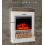M.C.Haus 23" Electric Fireplace Suite with Realistic Flame Effect 2
