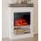 M.C.Haus 23" Electric Fireplace Suite with Realistic Flame Effect 1