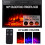 M.C.Haus 23" Electric Fireplace Suite with Realistic Flame Effect 4