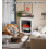 M.C.Haus 23" Electric Fireplace Suite with Realistic Flame Effect 6