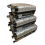 Suitcase Luggage Set Hard Shell ABS Cabin Case Silver 12