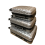Suitcase Luggage Set Hard Shell ABS Cabin Case Silver 14