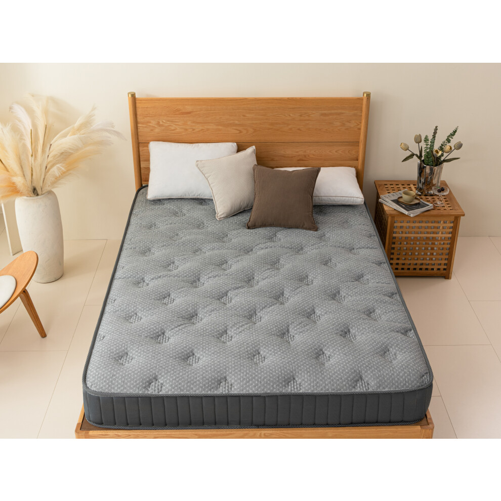 (Double) Gude Night 18 CM Memory Foam Sprung Mattress  Spring Hybrid Breathable Mattress-image-OPC-PDY6QJP-NEW